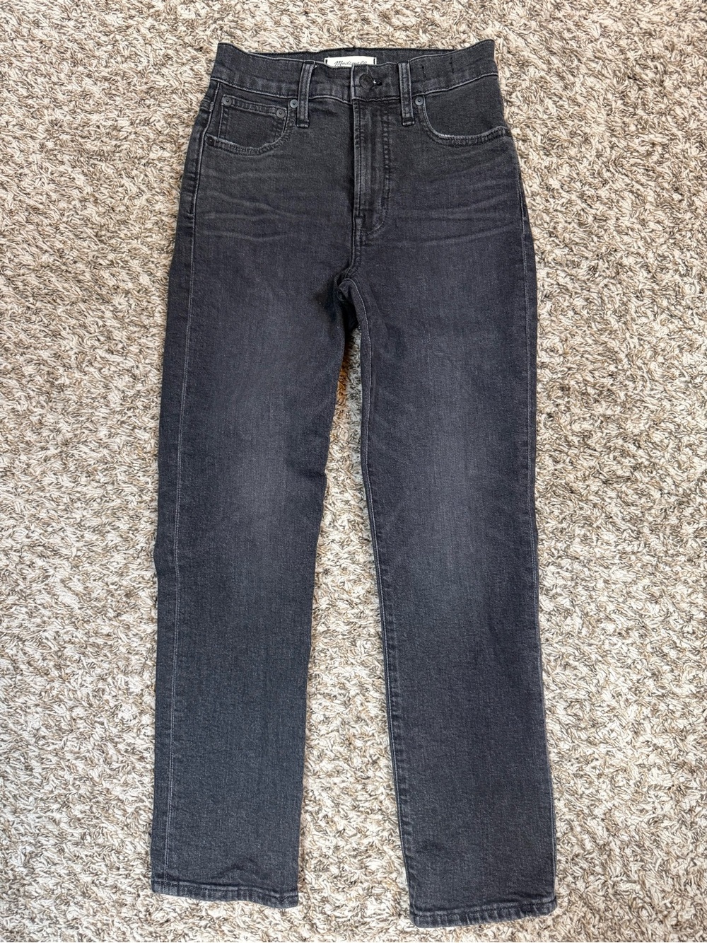 Madewell The Perfect Vintage Crop Jeans High Rise in "Lunar" Wash
